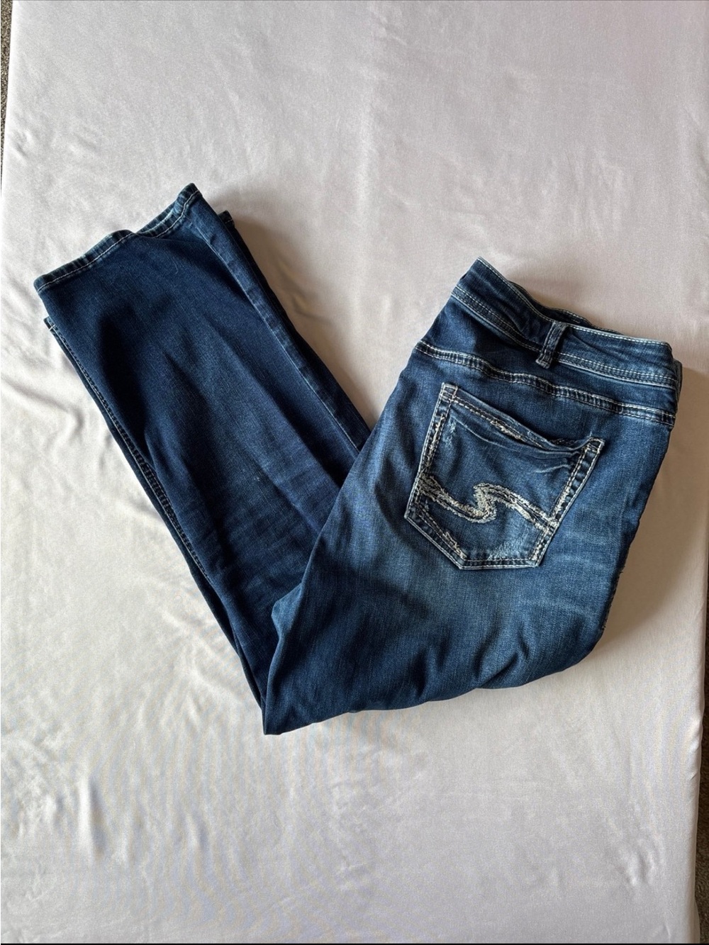 Silver Jeans Suki Capri Jeans Indigo Skinny Women's Jeans